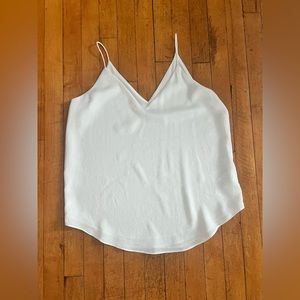 Express Ivory V Neck Tank - Size M